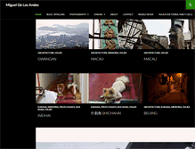 Tablet Screenshot of migueldelosandes.com